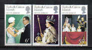 868 - TURKS & CAICOS, 1977 : Silver Jubilee Elizabeth II  *** - Turks & Caicos