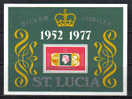 701a - ST. LUCIA , Elisabetta 1977 : Silver Jubilee  *** - St.Lucia (1979-...)
