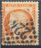 Lot N°5058  N°38 Orange Vif, Oblit GC 2240 MARSEILLE - 1870 Siège De Paris