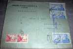 Spain,AIR MAIL, Letter, Censored, Memorandum, Cover, 1941. - Cartas & Documentos