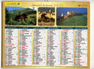 CALENDRIER ALMANACH  PTT GD FORMAT 2003 LABRADOR CHATON/CHIEN/CHALET à SAMOENS HTE SAVOIE/LOURMARIN 84 /ETRETAT SEINE MA - Formato Grande : 2001-...