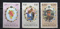 915 - MAURITIUS, 1981 : Royal Wedding Charles And Diana  *** - Mauritius (...-1967)