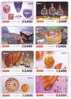 Joli Lot 8 Cartes JAPON - ART ARTISANAT - JAPAN Prepaid Bus Cards - Kunst Handwerk Karten 8 Cards Handycraft / Nishi - Collezioni