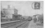 78 // ROSNY SUR SEINE / LA GARE / Photo Lavergne / ANIMEE (vue Intérieure Avec Train) / - Rosny Sur Seine