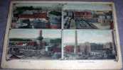 Factory,Petrolej,Oil Rafinery, Pardubice,Austria,Hungary, Vintage Postcard - Industrial