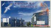 Seagull,Disabled Person Rehabilitation Guidance Center,CN07 Zhoushan Handicapped People Federation Ad Pre-stamped Card - Behinderungen