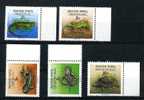 HONGRIE  YV 3223-27 Serpents Et Salamandre ++ Cote 5,50 - Unused Stamps