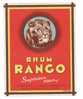 Etiquette  De  Rhum  -   Rango  -  Cie Métropolitaine Des Rhums Paris -  12.5 X 9.5 Cm - Thème Lion - Rum
