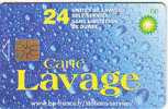 CARTE LAVAGE BP 24 UNITES GEM BON ETAT - Lavage Auto