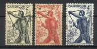 CAMEROUN YT 285/286/288 Ob Cote 0,80 - Other & Unclassified