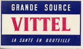 BUVARD -  VITTEL  GRANDE SOURCE  - TRES BELLE ILLUSTRATION - V