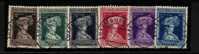 193 - LUSSEMBURGO , Caritas N. 288/293  Usata. - Used Stamps