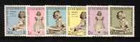 204 - LUSSEMBURGO , Caritas N. 589/594  *** - Unused Stamps