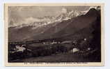 K4 -  LES HOUCHES Et La Chaîne Du Mont Blanc (Oblitération Des HOUCHES) - Les Houches