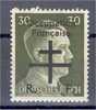 FRANCE LIBERATION 1944 - Occupation Francaise - On 30 Pfennig Hitler - RARE OVERPRINT - Liberazione