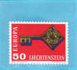 Liechtenstein - N. 446** (Unificato) 1968  Europa Cept - 1968