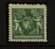 221 - LIECHTENSTEIN : Stemma 10 R. N. 49B Dent 12 1/2  * - Neufs