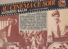 Au Cinéma Ce Soir. Augusto Baldi, Son Accordéon Et Son Ensemble - Musique De Films