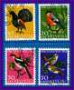 Suisse 1968 Oiseaux  N° 824 / 27  Serie Compl. Obl - Collections, Lots & Series