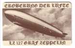 ZEPPELIN  ( Germany Rare Card ) - Zeppelinmarke - Aviation - Plane - Avion - Balloon - Ballon - Only 3.000 Ex - Flugzeuge