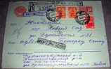 Russia, SSSR, Air Mail, Registered Letter, Cover - Storia Postale