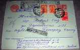 Russia, SSSR, Air Mail, Registered Letter, Cover - Lettres & Documents