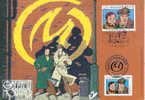 Belgique :2004:N°3283 CS:Blake Et Mortimer. Sur Carte Souvenir. - Cómics