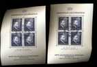 LIECHTENSTEIN 1938 2 X Blocke Gestempeld  Kat W. 25x2=50 Euros - Used Stamps