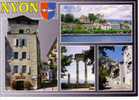 NYON -   4 Vues Et Blason   -   N° 17234 - Nyon