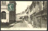 72 - ECOMMOY - RUE CARNOT - CARTE ANIMEE  - BOULANGERIE - CAFE   1913 - Ecommoy