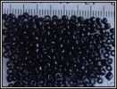 10g De Perles De Rocailles Indiennes Noir Brillant - Perle