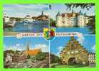 GRUSSE AUS FLENSBURG - 4 Fotos - CARD TRAVEL IN 1968 - KRUGER - - Flensburg