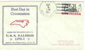 USA-1962 USS Raleigh LPD-1 Cover - Event Covers