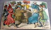 Germany,Beer,Dance,Signatured,Party,vintage  Postcard - Dance