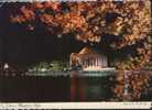 Jolie CP Etats Unis USA Washington Jefferson Mémorial At Night - CAD 23-04-1973 /  Tp Statue De La Liberté - Other & Unclassified