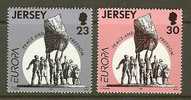 JERSEY 1995 MNH Stamp(s) Europa 693-694 #4332 - 1995