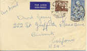 Ireland Postal History. Cover 1954 To USA - Storia Postale