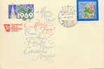 U.R.S.S. "Horloge De La Tour Spasski De Moscou" 1968 FDC - Horlogerie