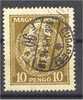 HUNGARY 10 PENGÖ 1932 VFU STAMP! - Oblitérés