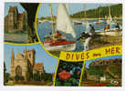 {39715} 14 Calvados Dives Sur Mer , Multivues ; Ed. Normandes Le Goubey ; Circ 1984 , Animée - Dives