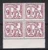 Belgie OCB TX81P (**) In Blok Van 4. - Stamps