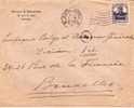 BELGIUM OCCUPATION USED COVER 1918 CANCELED BAR ANTWERPEN - OC1/25 Generalgouvernement 