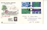 1 FDC English Post Office 1969 - 1 Envelope Premier Jour La Poste Anglaise 1969 - 1952-1971 Dezimalausgaben (Vorläufer)