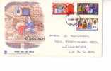 1 FDC English Christmas 1969 - 1 Envelope Premier Jour Noel 1969 - 1952-1971 Dezimalausgaben (Vorläufer)