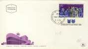 7389 FDC ISRAEL - Theater