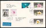 HONG KOHG - 1986 - P.cov. Avec 3 Timbres - "R"travel - Briefe U. Dokumente