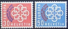 Suisse Schweiz Switzerland  1959 Yvertn° 632-633 *** MNH Cote 35 € Cept Europa - Unused Stamps