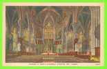 KINGSTON, ONTARIO - INTERIOR ST. MARY'S CATHEDRAL - VALENTINE BLACK CO LTD - - Kingston