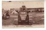 CPA 02 Camp De SISSONNE - Tank Mitrailleur - Sissonne