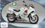 POLICE MOTORSPORT MOTORRACE Sur Telecarte Japan (465) - Polizia